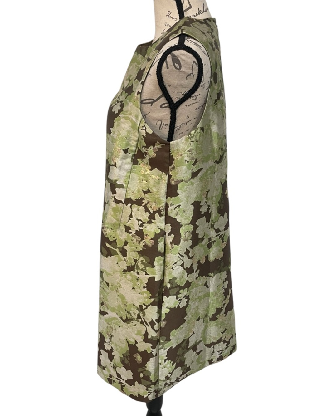 Tuckernuck Floral Jacquard Dress & Jacket Set Size S/M Knee-Length Pockets - Picture 4 of 14